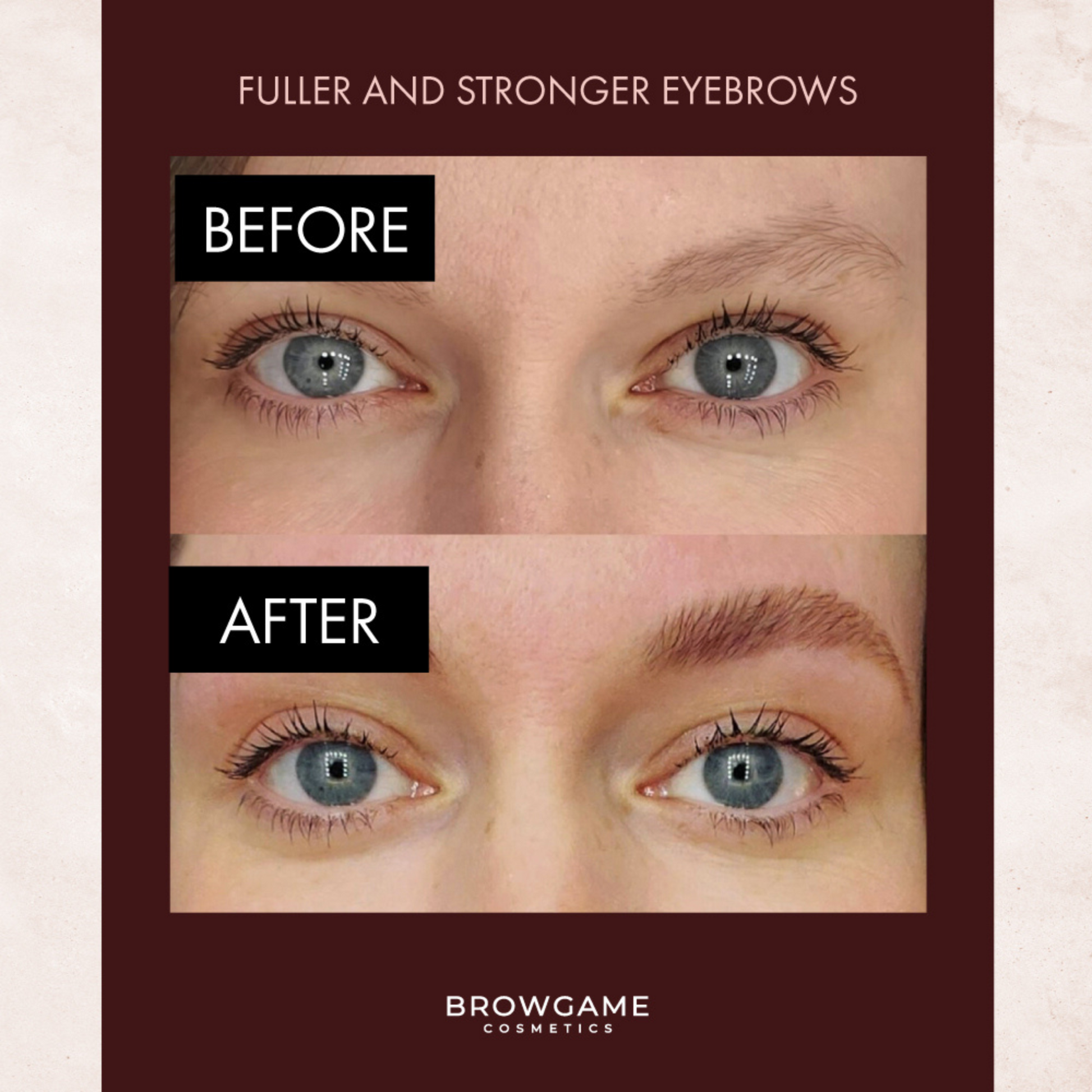 Browgame Cosmetics Eyebrow Growth Serum