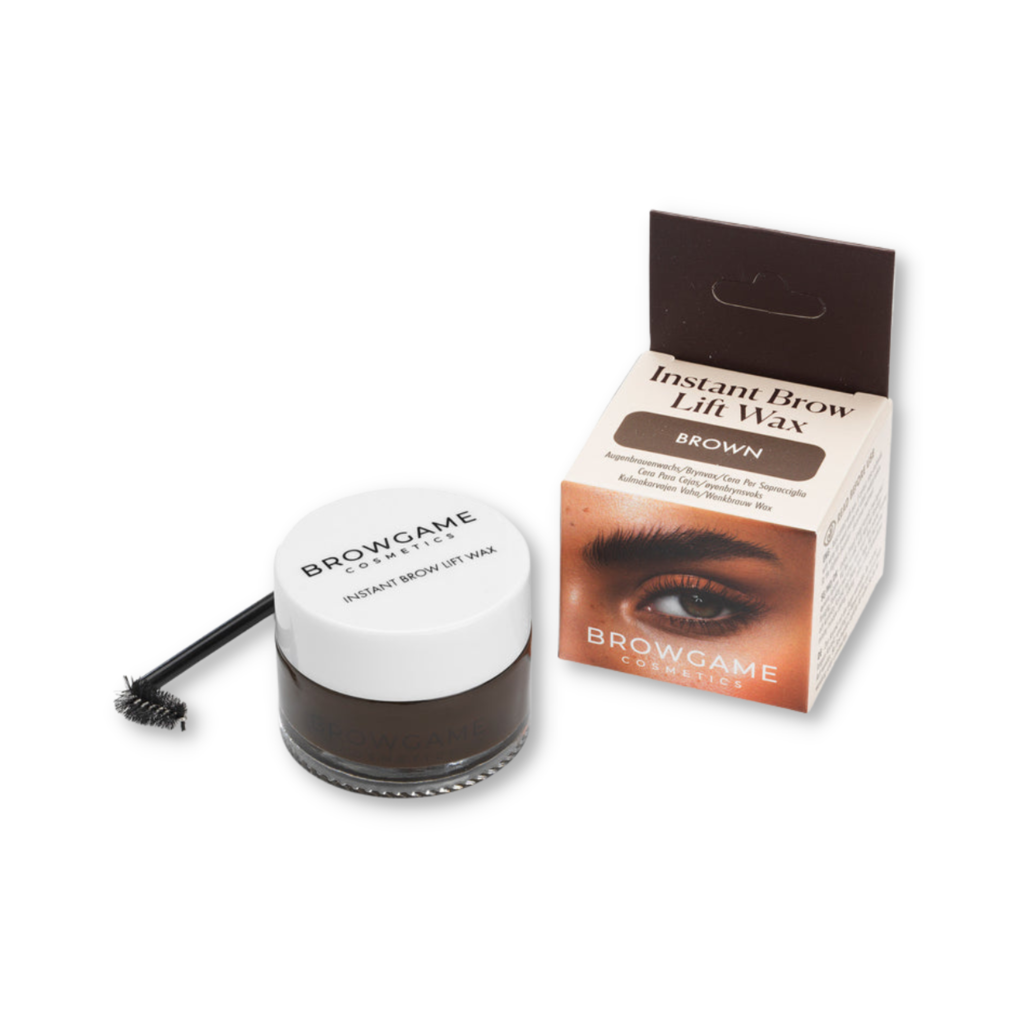 BG60017 Browgame Instant Brow Lift Wax Brown 15gr