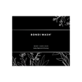 Black box with 'Bondi Wash' branding and floral designs on a white background