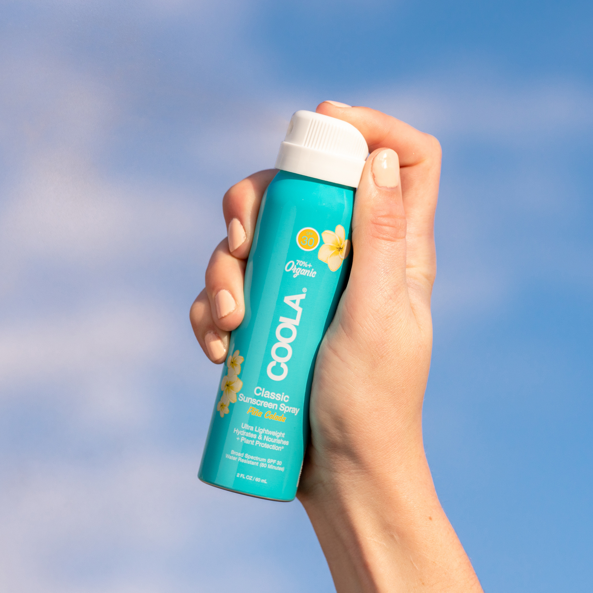 Coola Classic Body Organic Sunscreen Travel Spray SPF30 - Pina Colada 60ml