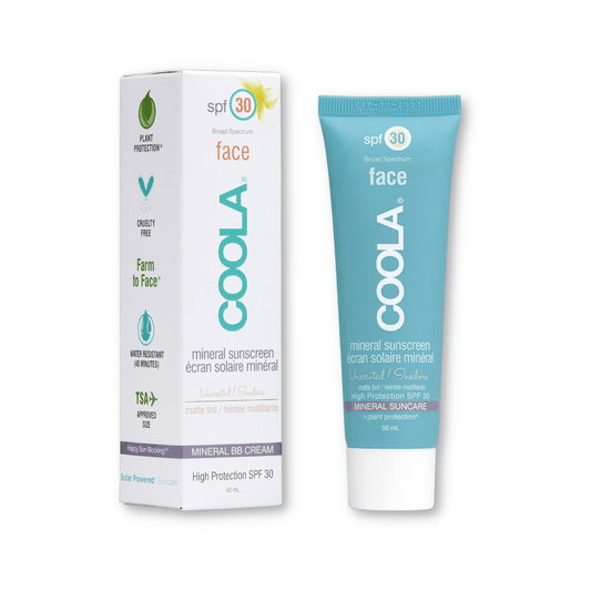 Coola Mineral Face Organic Sunscreen Lotion SPF30 - Matte Tint
