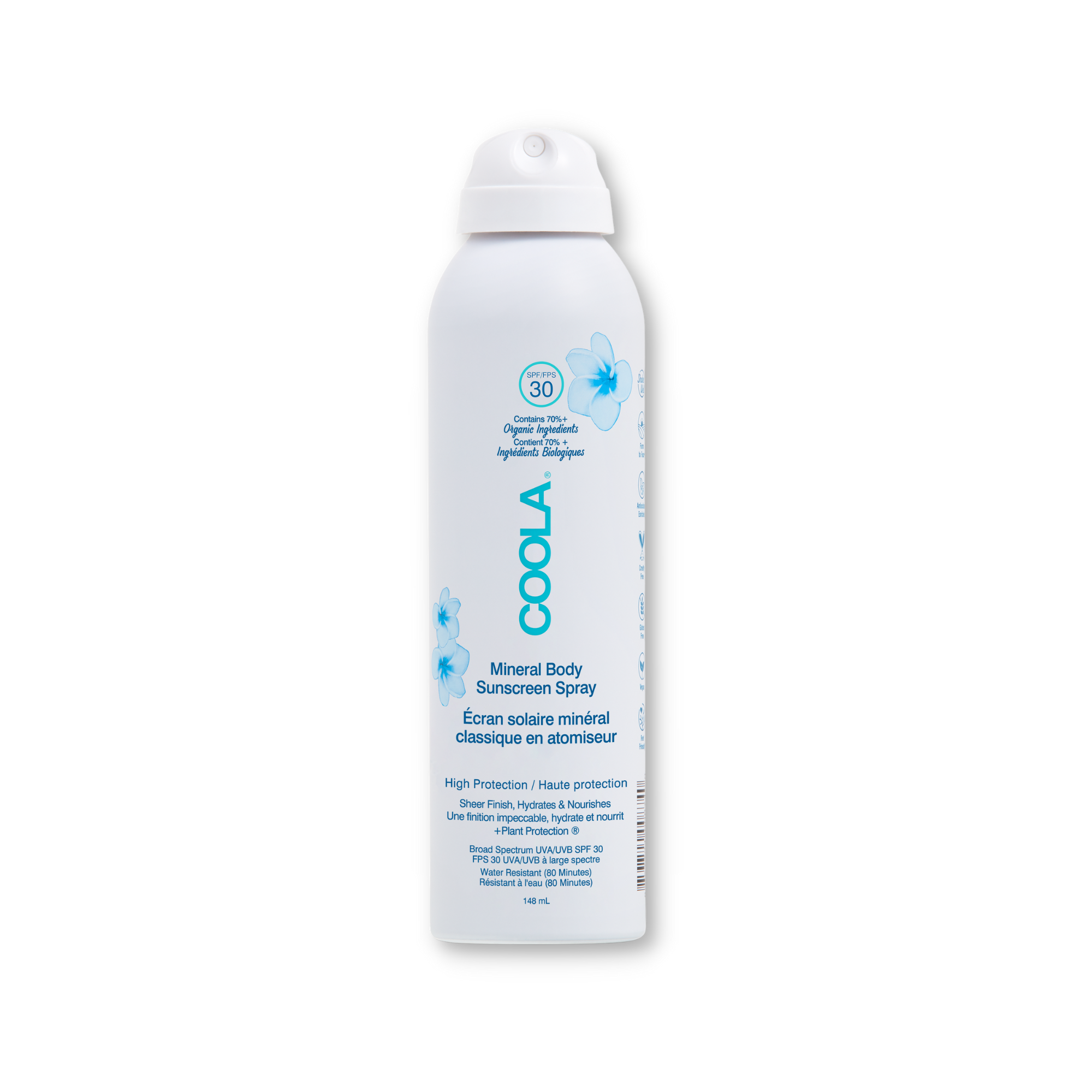 Coola Mineral Body Organic Sunscreen Spray SPF30 - Fragrance Free