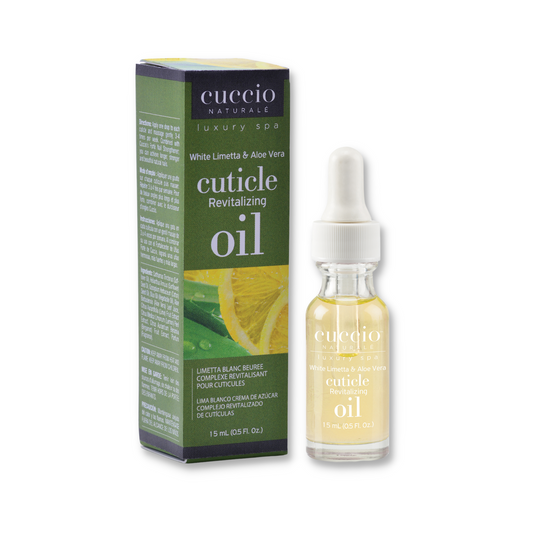 Cuccio Naturalé Cuticle Revitalizing Oil - White Limetta & Aloe Vera 15ml