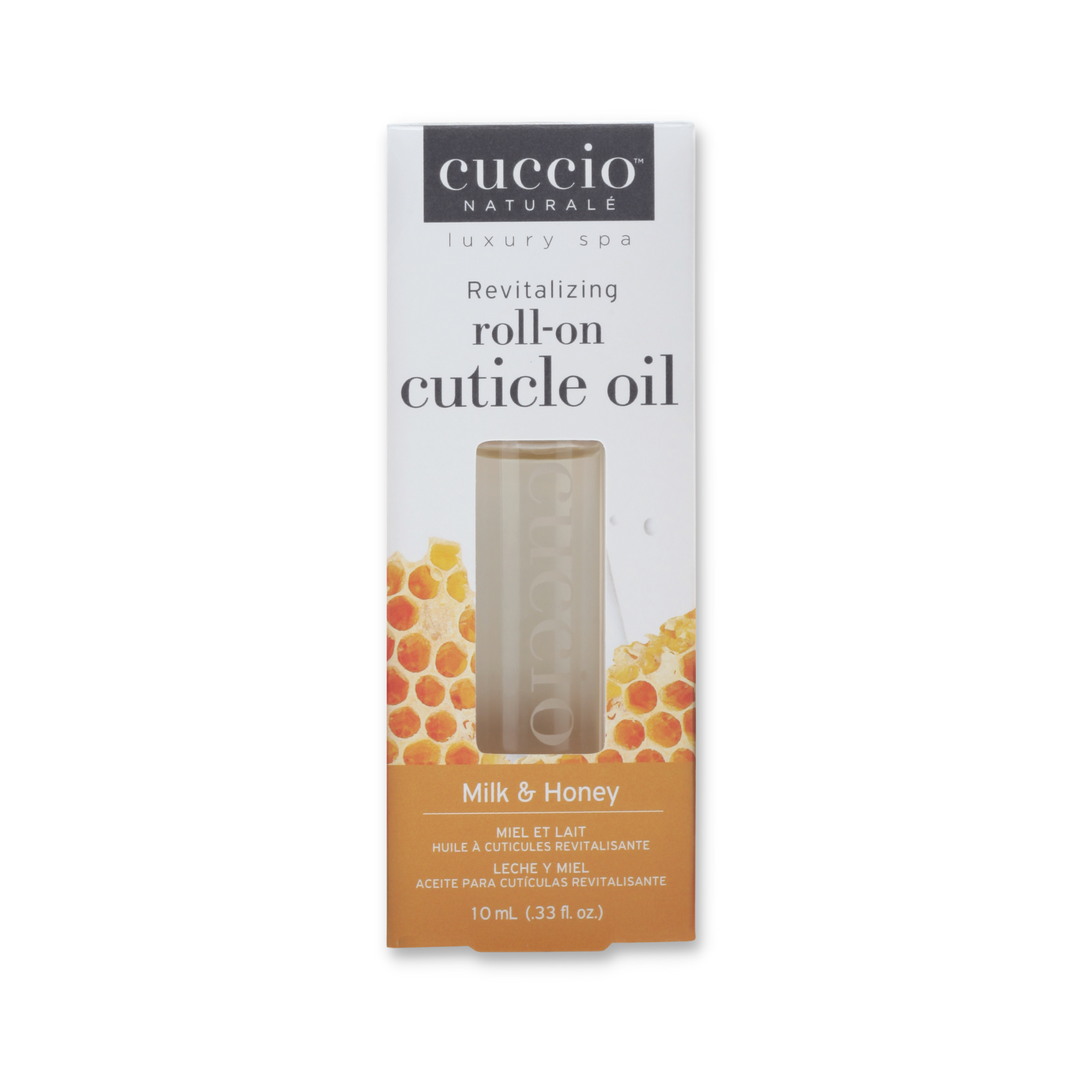 Cuccio Naturalé Revitalizing Roll-on Cuticle Oil - Milk & Honey 10ml