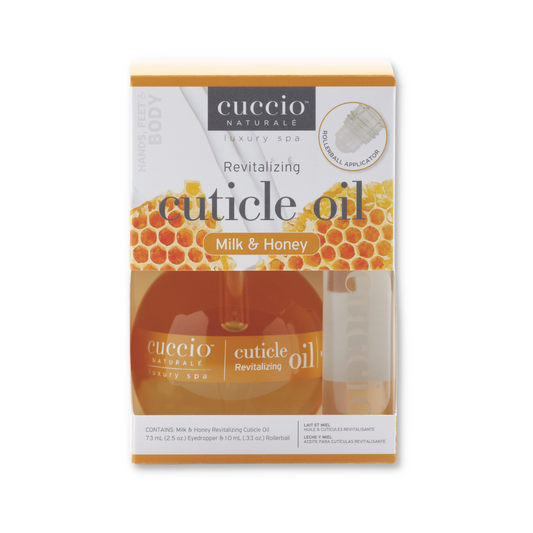 Cuccio Naturalé Cuticle Revitalizing Oil Duo Pack - Milk & Honey