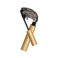 Eco by Sonya Driver Mitzi Mascara with black bristles and gold handle on a white background