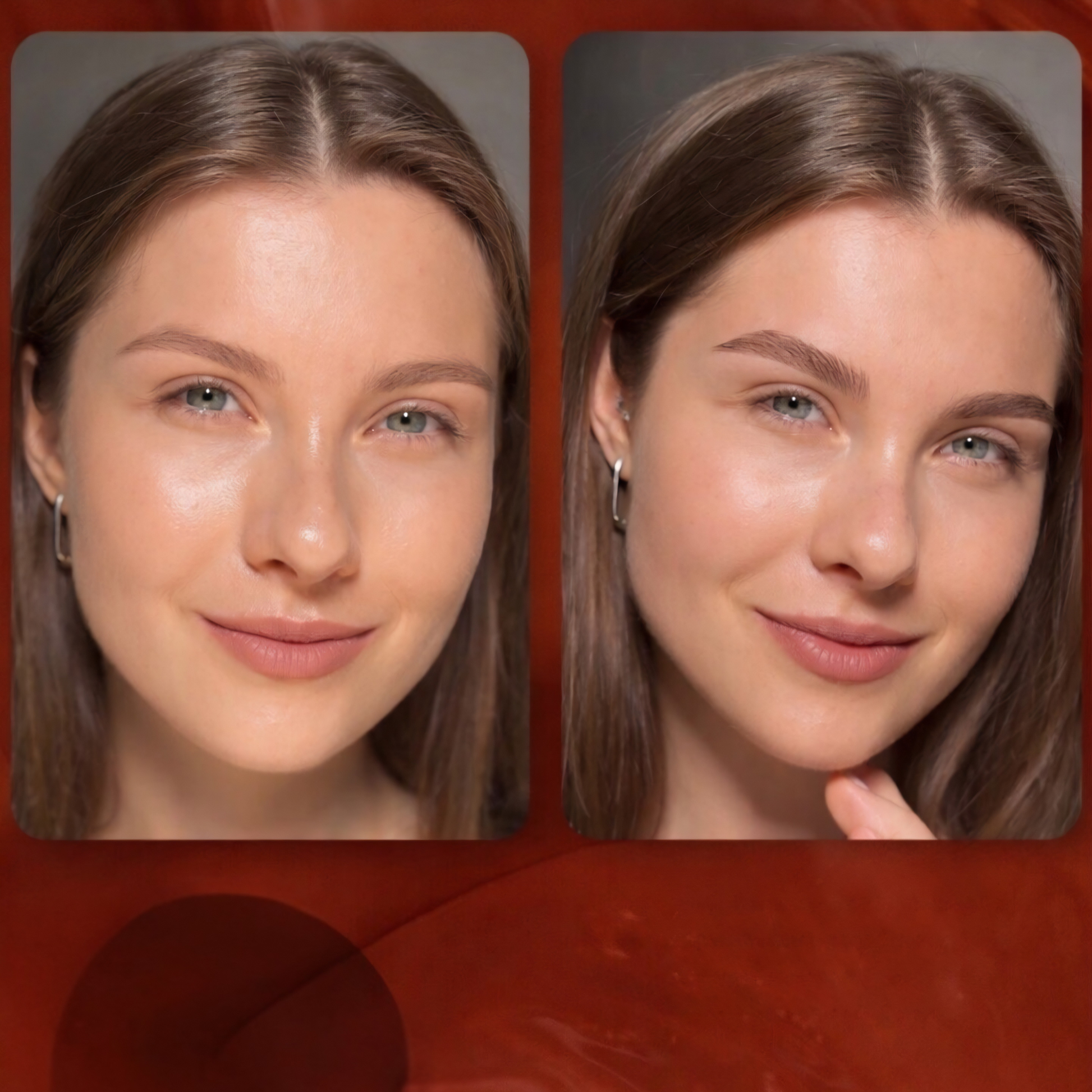 Light brown Élan Brow Gel Tint in 20ml tube, designed for natural-looking lash and brow tinting.