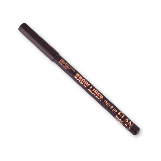 Élan Powder Eyebrow Pencil Brow Liner Pro B02 - Dark Brown