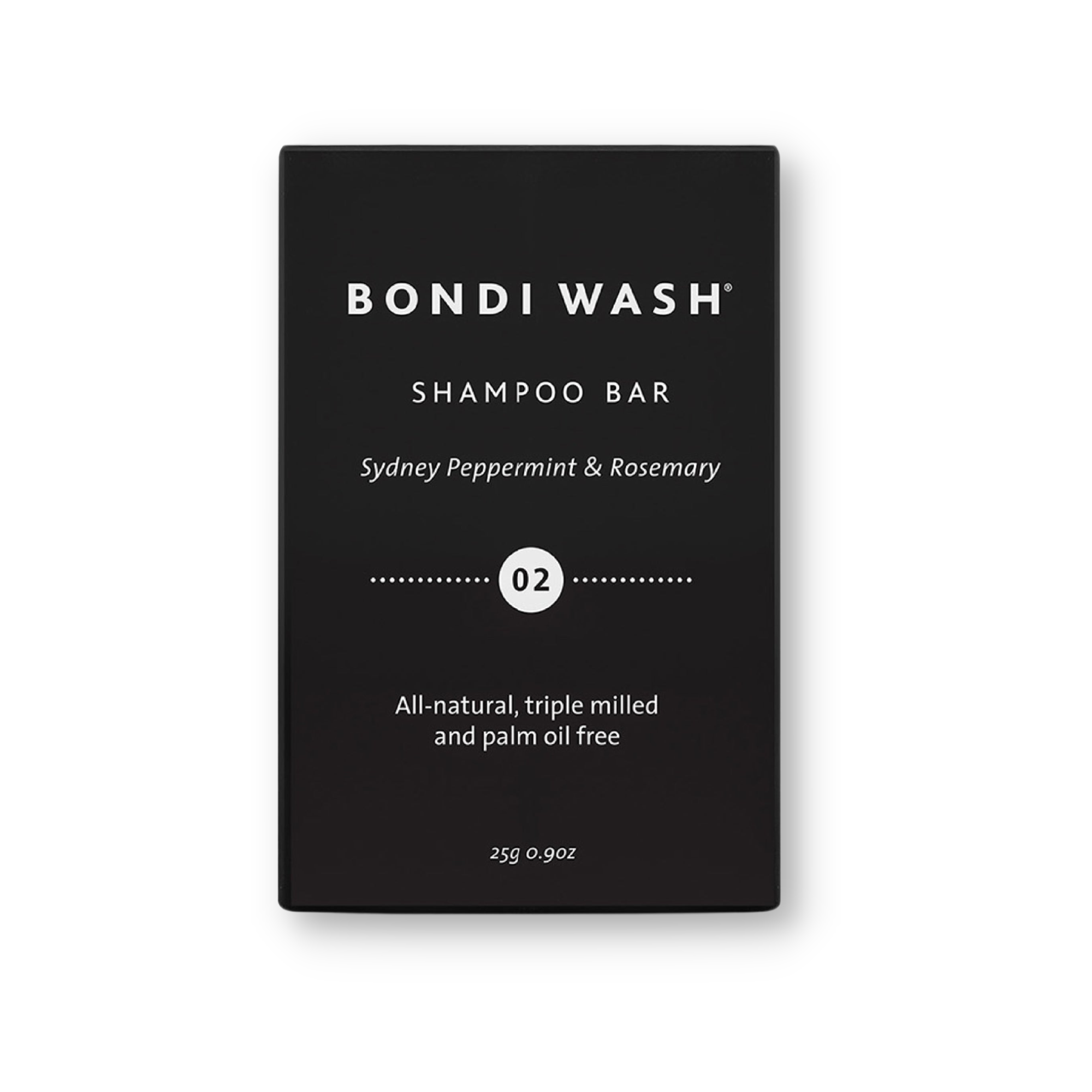 Bondi Wash Shampoo Bar Sydney Peppermint & Rosemary 25gr