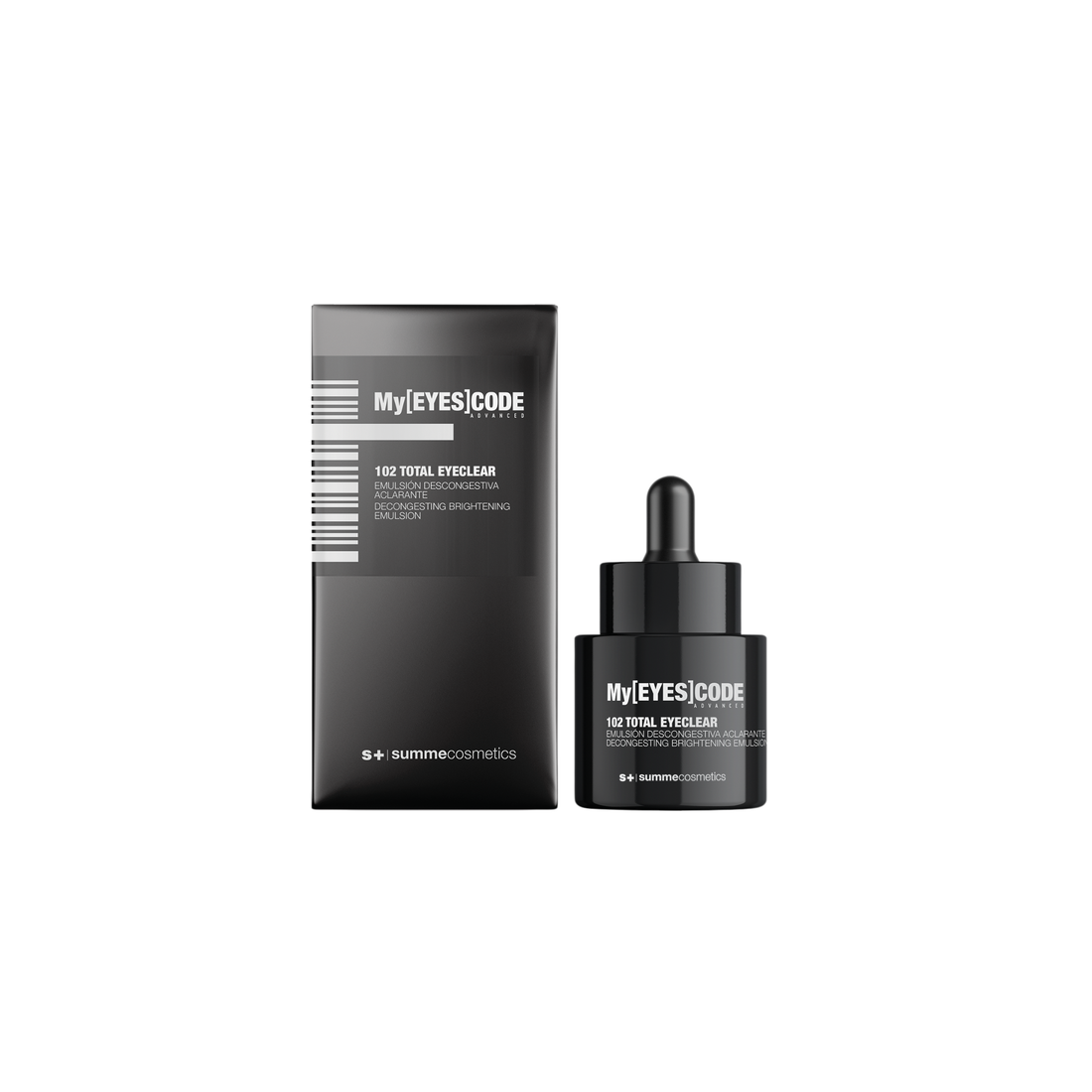 SummeCosmetics My[Eyes] Code Advanced - 102 Total EyeClear botthe with black packaging