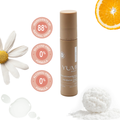 Yumi Skincare Anti Blemish Cream AHA Trio lotion and moisturizer set in 50ml bottles, featuring a clean, minimalist packaging design.