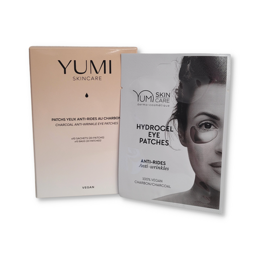 Yumi Skincare Charcoal Anti-Wrinkle Eye Patches