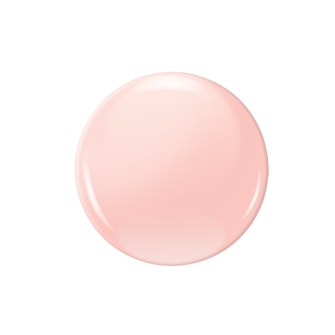Zoya Naked Manicure Pink Perfector 15ml bottle showing the pink nail treatment inside a clear glass bottle with a white cap.