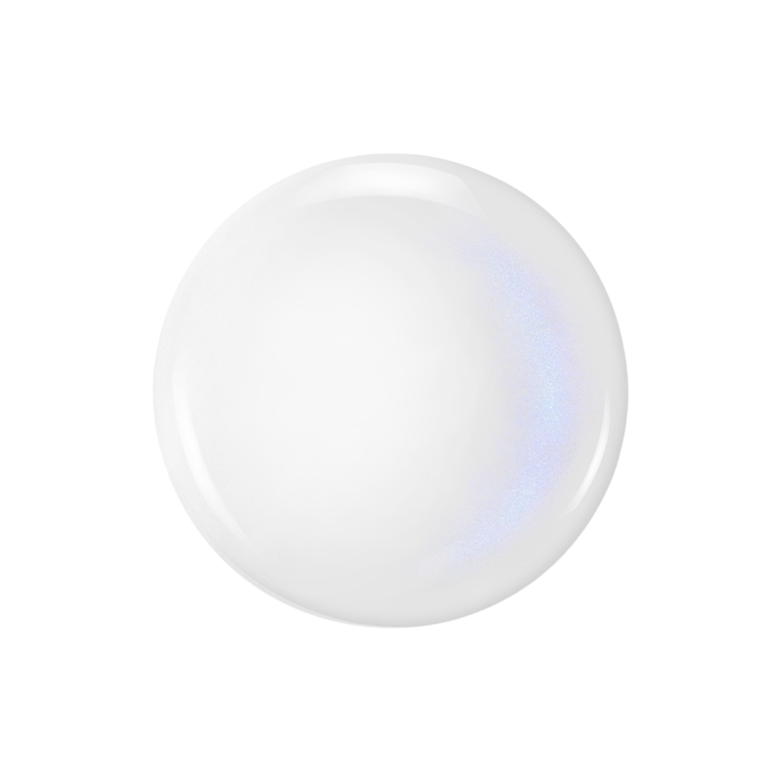 Zoya Naked Manicure Perfector Plus in Opal White, a natural-looking nail treatment with a smooth, pearly white finish.