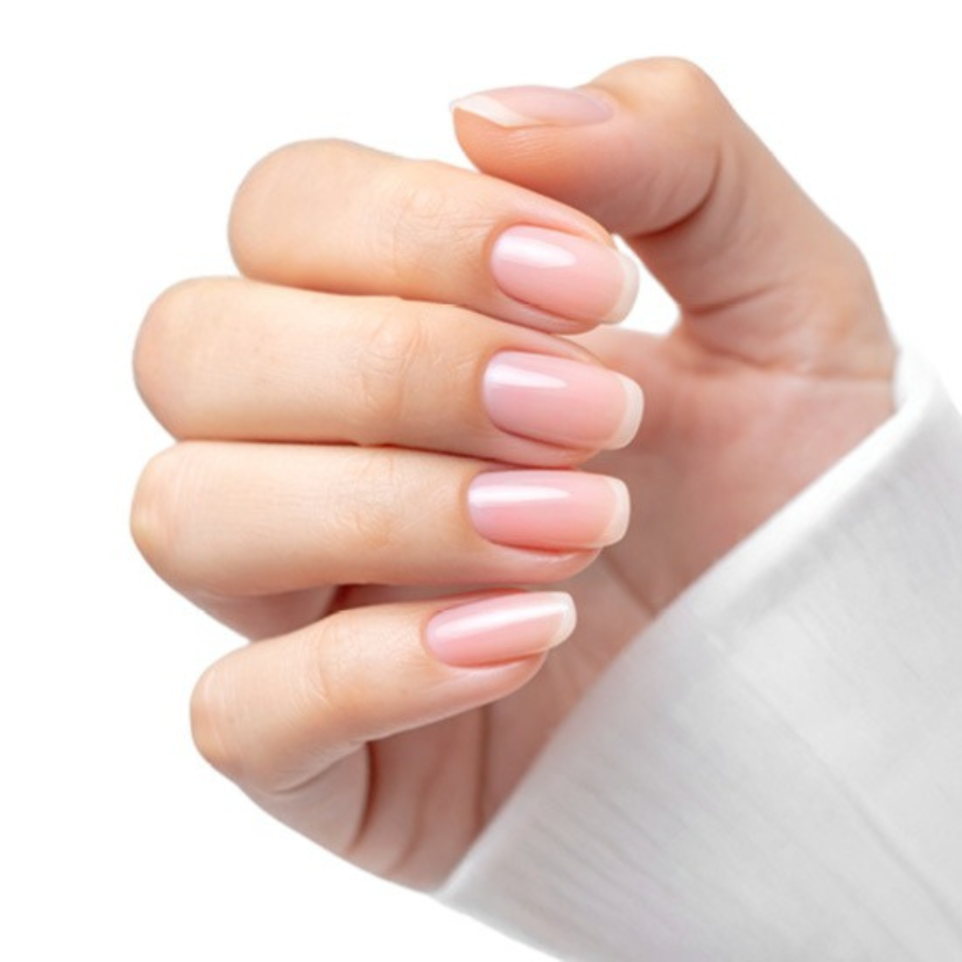 Zoya Naked Manicure Perfector Plus in Opal Pink, a close-up of the soft pink nail buffer and finishing product by Zoya.