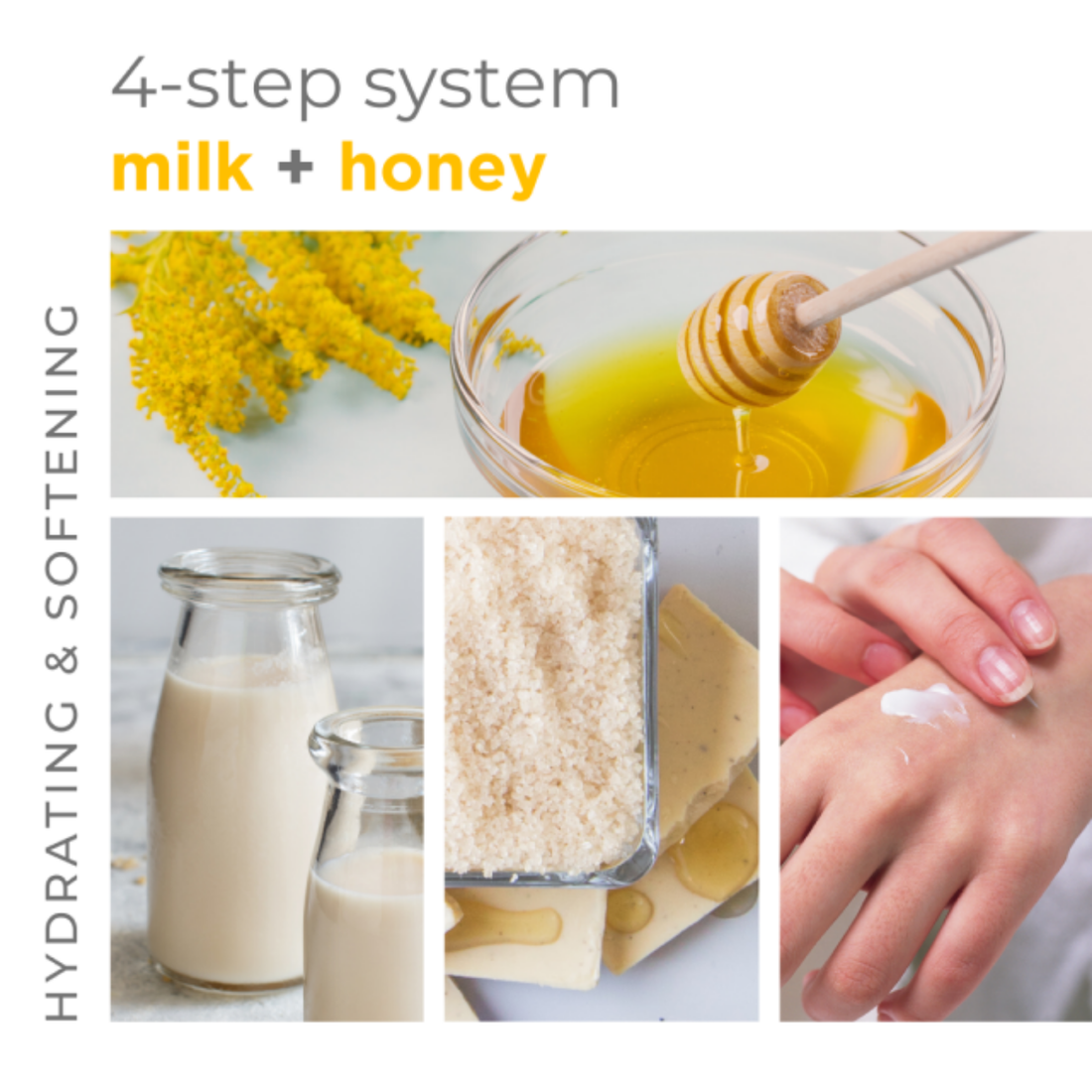 BCL SPA Ultra Moisturizing Milk and Honey with White Chocolate Dead Sea Salt Soak for manicure and pedicure treatments