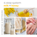BCL SPA Ultra Moisturizing Milk + Honey with White Chocolate manicure and pedicure product for nourishing skin care.
