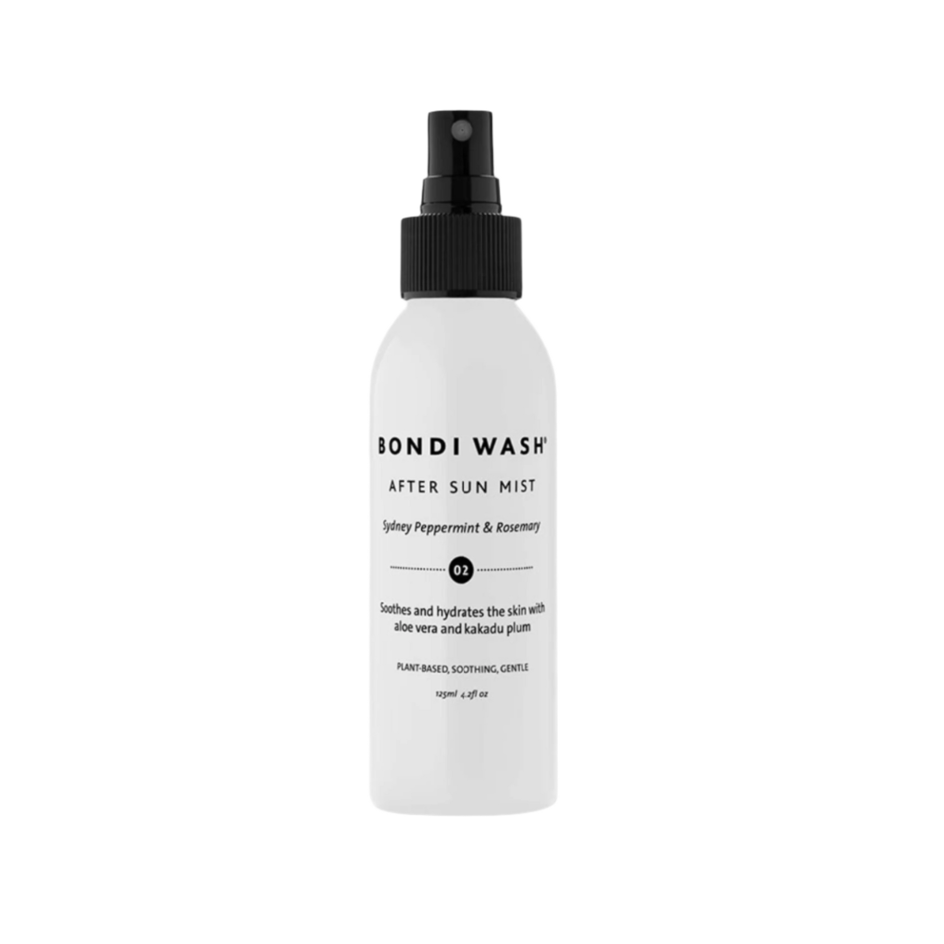 Bondi Wash After Sun Body Wash bottle with label, designed to soothe and cleanse skin after sun exposure.