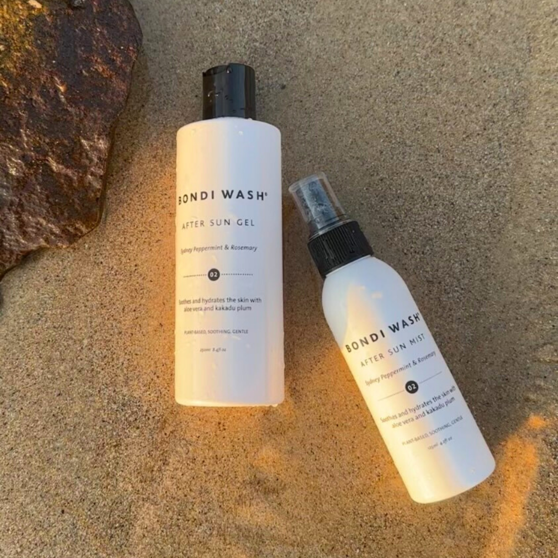 Bondi Wash After Sun Body Wash with soothing ingredients, designed to refresh and hydrate sun-exposed skin.