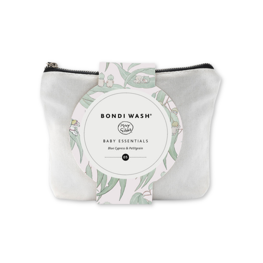 Bondi Wash Baby Essentials May Gibbs lotion and moisturizer set with gentle, nourishing skincare for babies.