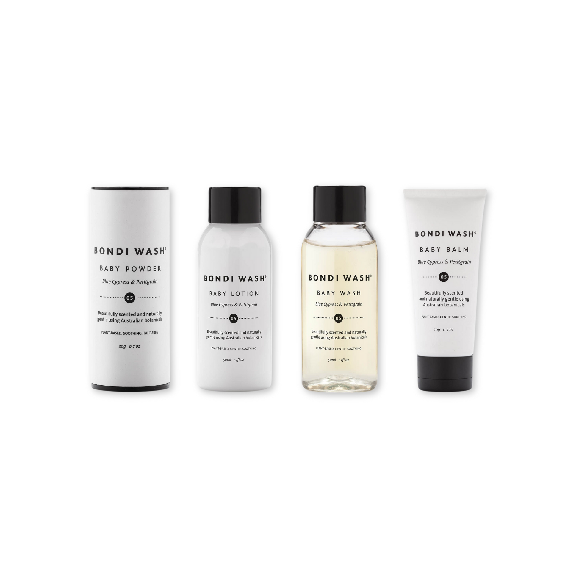 Bondi Wash Deluxe Baby Box with May Gibbs lotion and moisturizer set featuring gentle, natural skincare for babies.