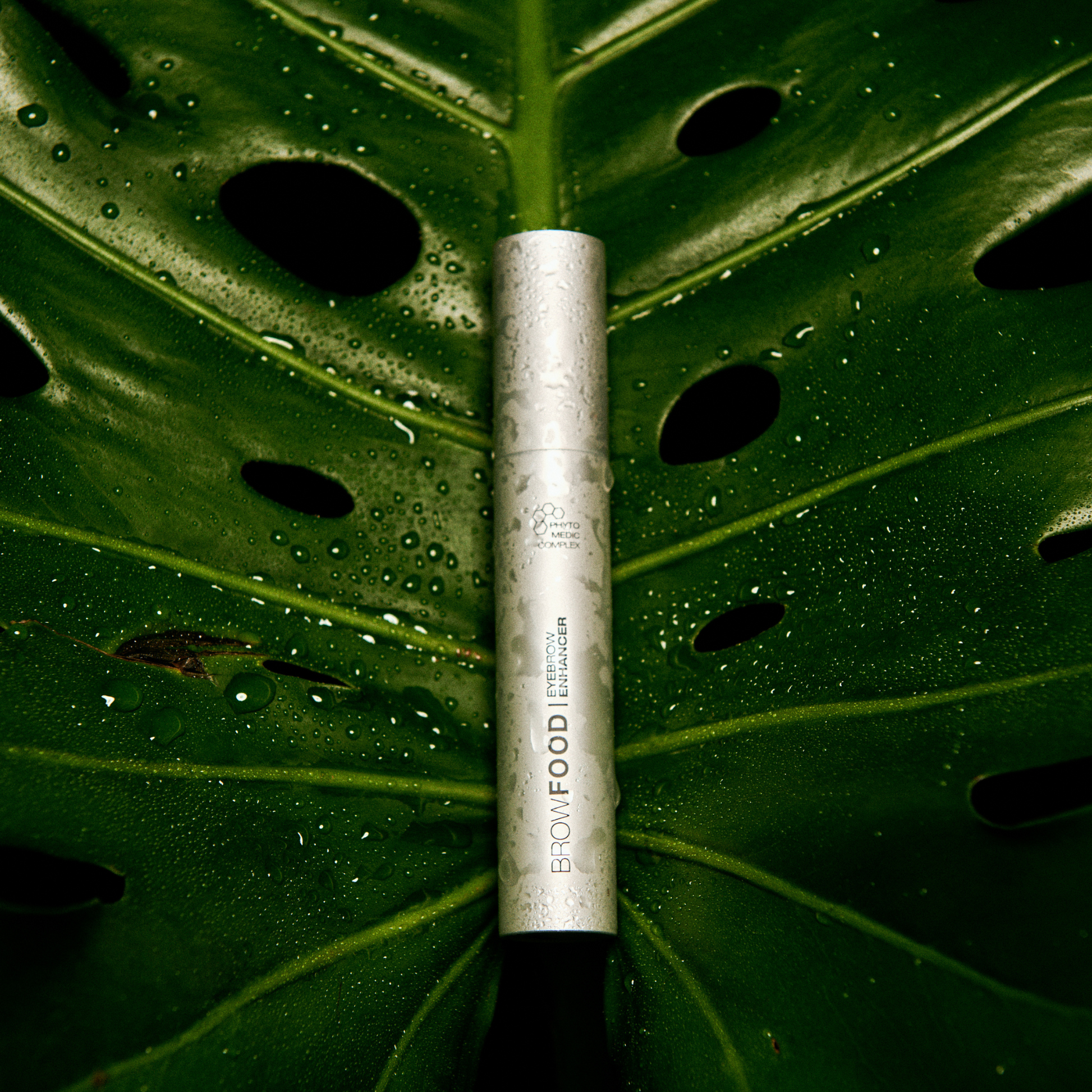 JB Cosmetics Browfood Phyto-Medic Eyebrow Enhancing Serum 5ml bottle with applicator for fuller, healthier eyebrows.