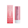 Coola Mineral Liplux Organic Tinted Lip Balm SPF30 in Nude Beach, a natural-looking lip balm with sun protection, shown in the image.