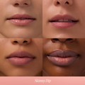 Coola Mineral Liplux Organic Tinted Lip Balm Sunscreen SPF30 in Skinny Dip, showing the tinted lip balm with packaging in the image.