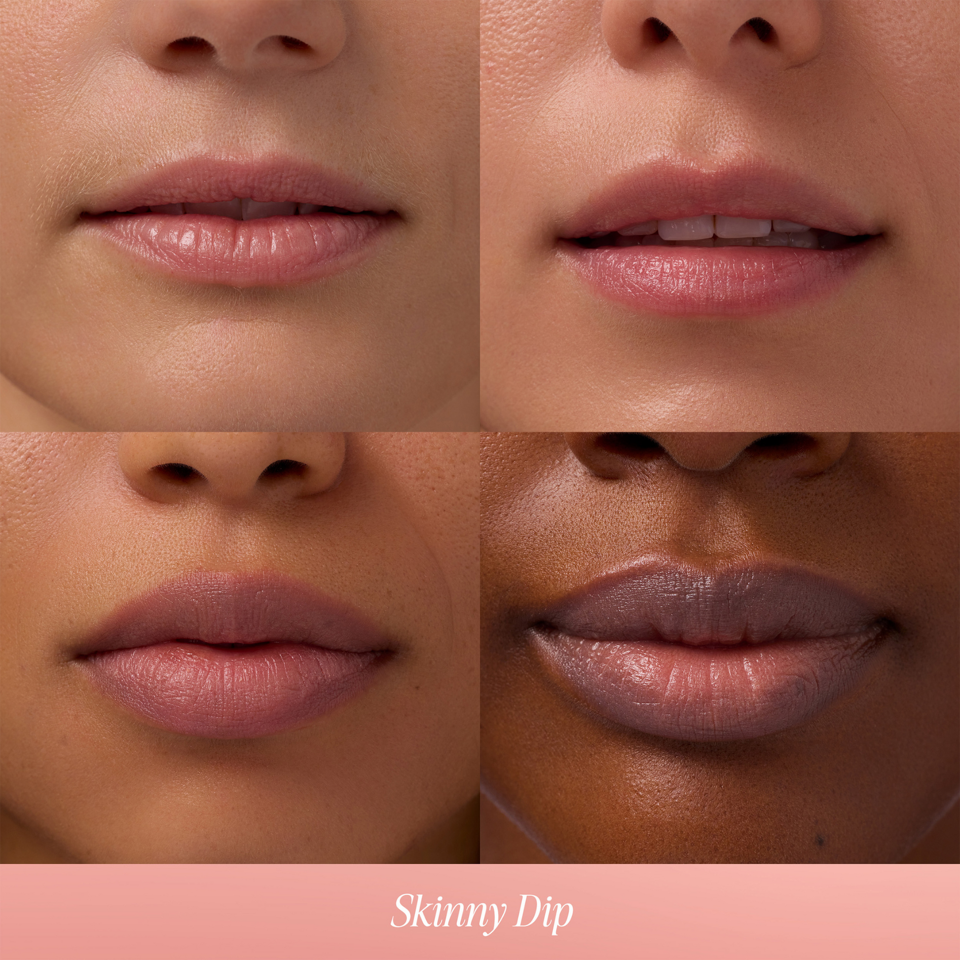 Coola Mineral Liplux Organic Tinted Lip Balm Sunscreen SPF30 in Skinny Dip, showing the tinted lip balm with packaging in the image.