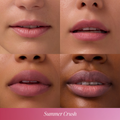 Coola Mineral Liplux Organic Tinted Lip Balm Sunscreen SPF30 with summer crush shade, showing the tinted lip balm tube.