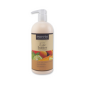 Cuccio Naturalé Lyte Butter Lotion with mango and bergamot scent, moisturizing cream in a white pump bottle.