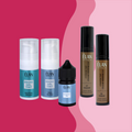 Élan Cosmetics Brow Gel Tint and Booster Airless Kit with brow tint, gel, and applicators for defining and enhancing eyebrows.