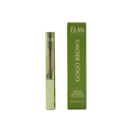 Élan GoGo Brows Essential Care Serum for eyebrows and eyelashes, 4.5ml, in a clear bottle with a brush applicator.