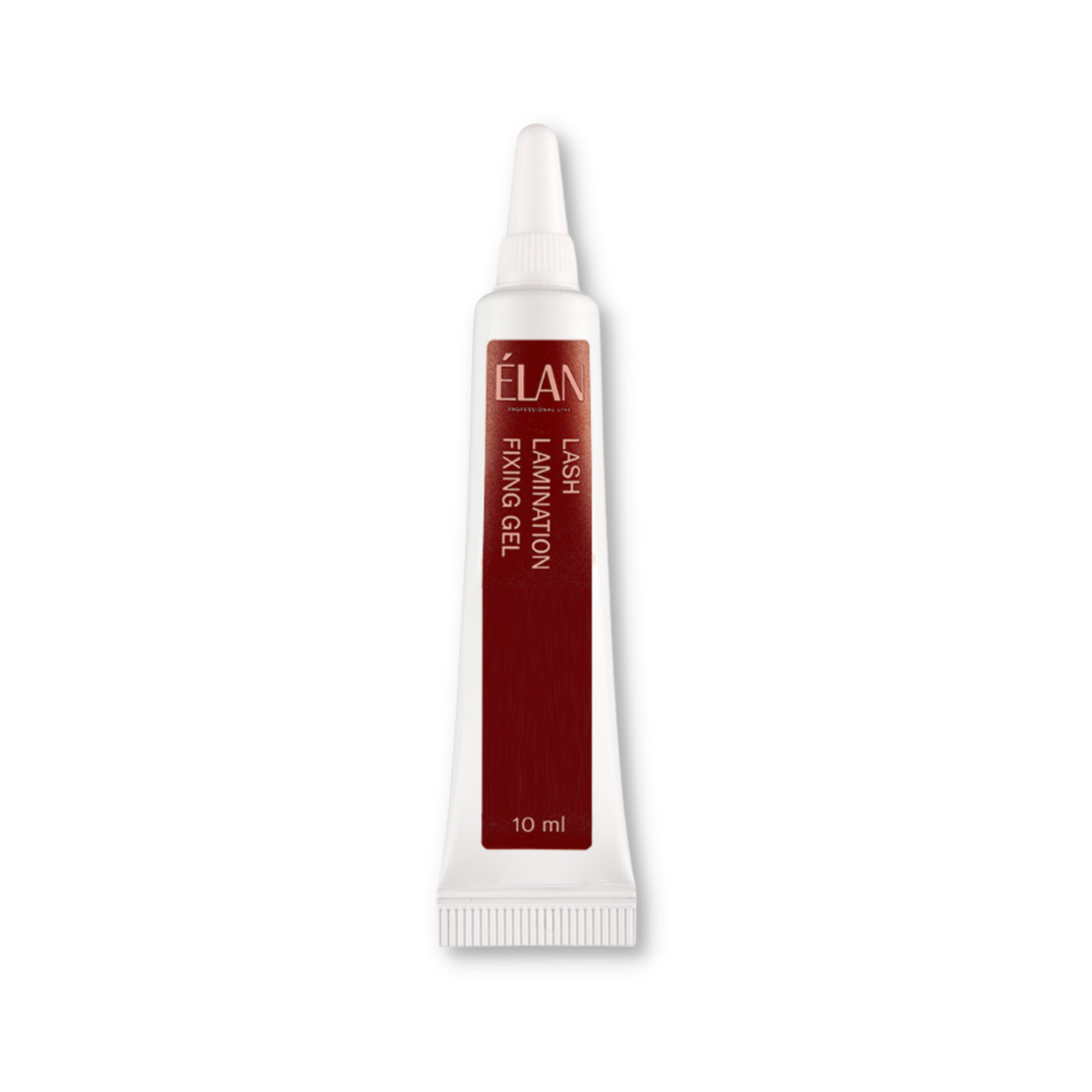 Élan Lash Lamination Fixing Gel in 10ml bottle, used for lashes and brow lamination by Élan Cosmetics.