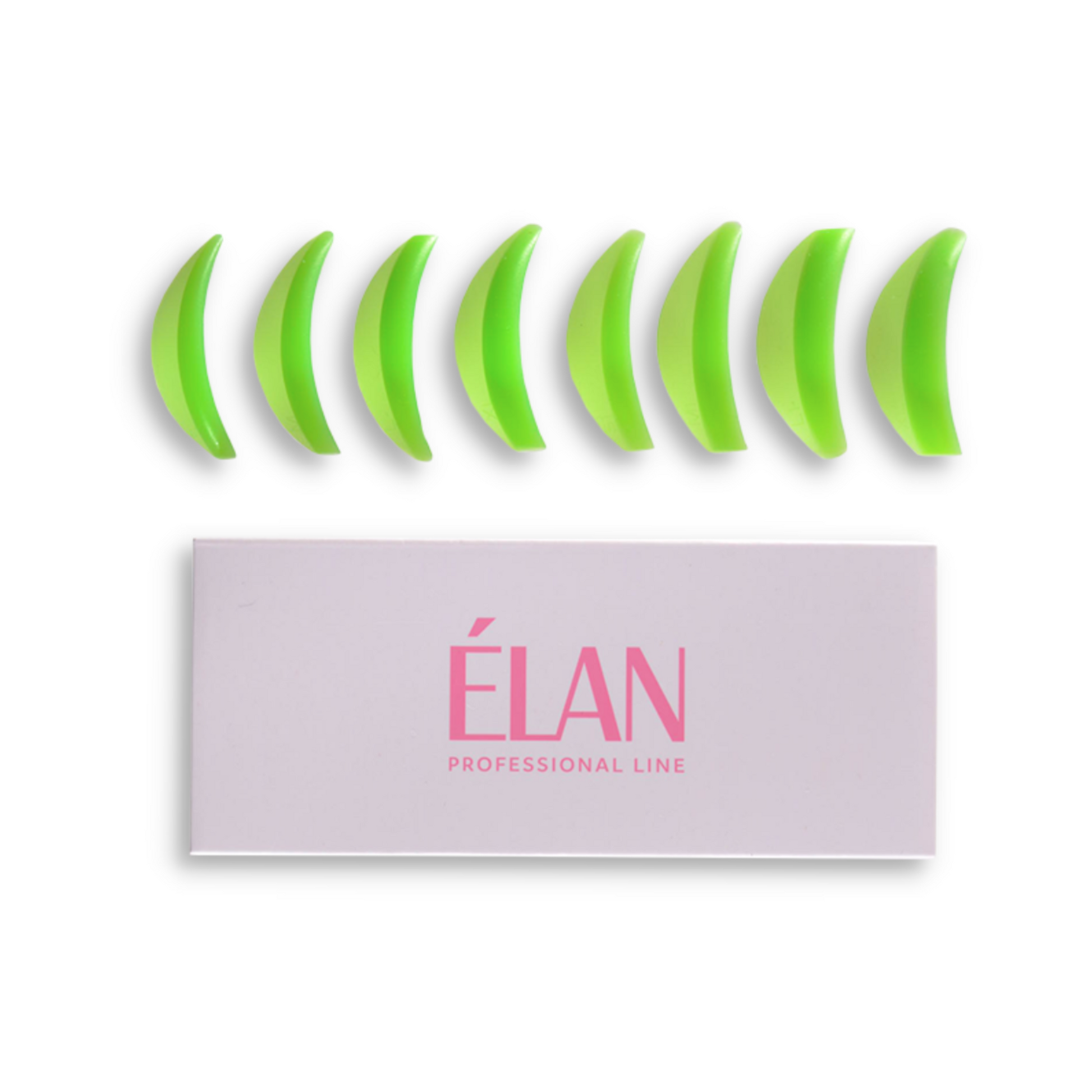 Élan Lash Lamination Silicone Pads Kit Classic for eyelash and brow lamination, featuring various sizes and shapes for professional use.