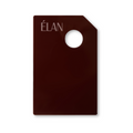 Élan Cosmetics professional makeup mixing palette with multiple wells for lashes and brows application, in a sleek special edition design.