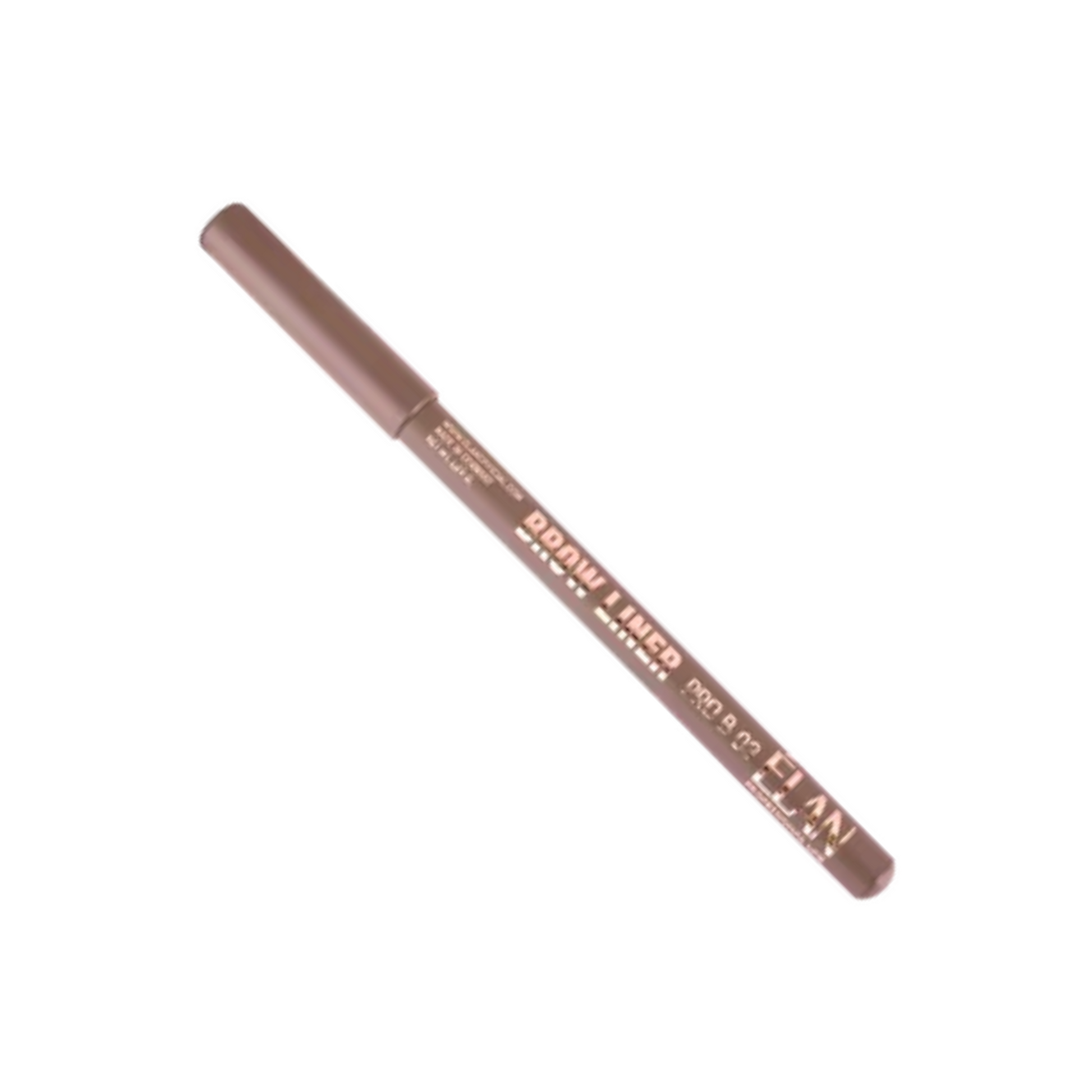 Élan Powder Eyebrow Pencil Brow Liner Pro B03 Blonde for shaping and defining eyebrows, with a soft blonde color and precise tip.