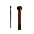 Élan Cosmetics professional makeup brush face #27 for precise application, featuring soft bristles and ergonomic handle.