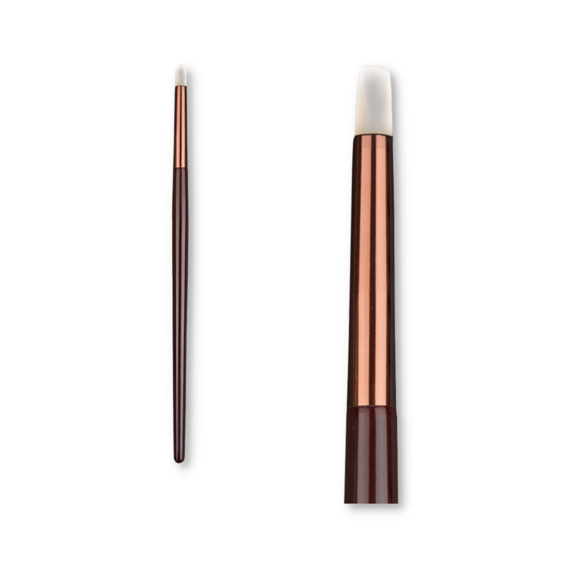 Élan Cosmetics Face #28 Silicon makeup brush for precise application of foundation and concealer, designed for professional use.