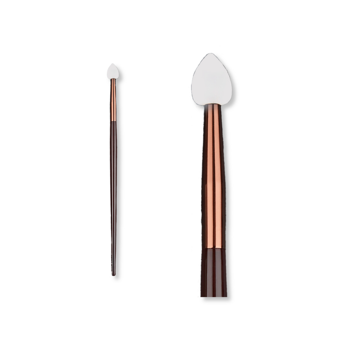 Élan Cosmetics Élan Professional Makeup Brush Face #30 Silicon for precise application of face makeup, with a sleek design.
