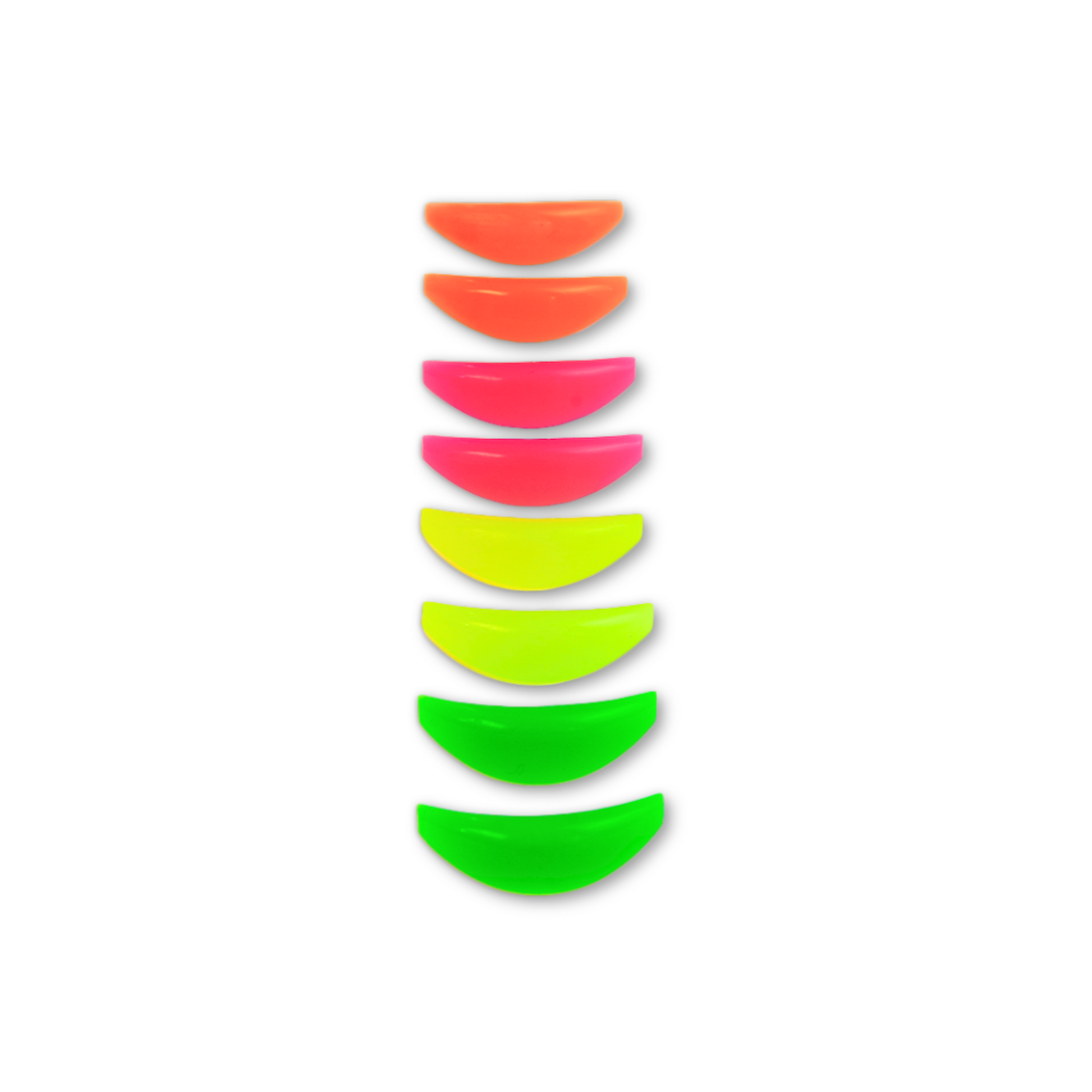 Élan Rainbow Lash Lamination Silicone Pads for eyelash and brow lamination, professional beauty tools by Élan Cosmetics