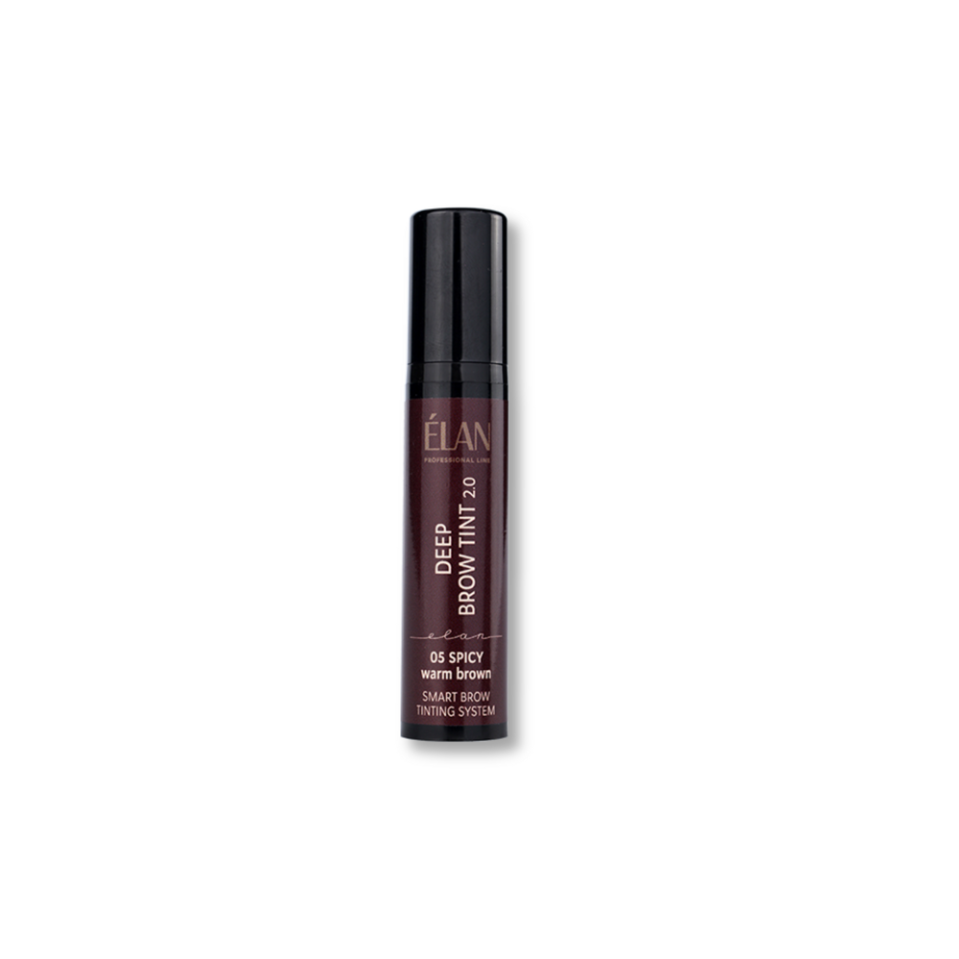 Élan Smart Brow Tinting System in Spicy Warm Brown, deep eyebrow tint kit for professional lash and brow tinting.