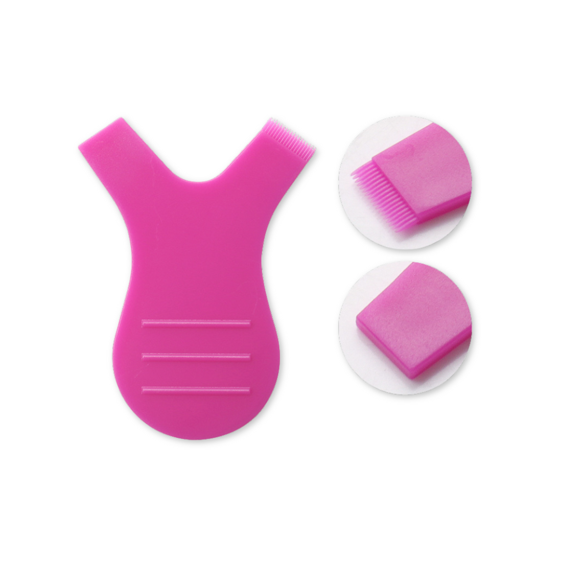 Red Y-shaped eyelash lift Y comb by Yumi Lashes for shaping and lifting eyelashes in the Lashes & Brows category.
