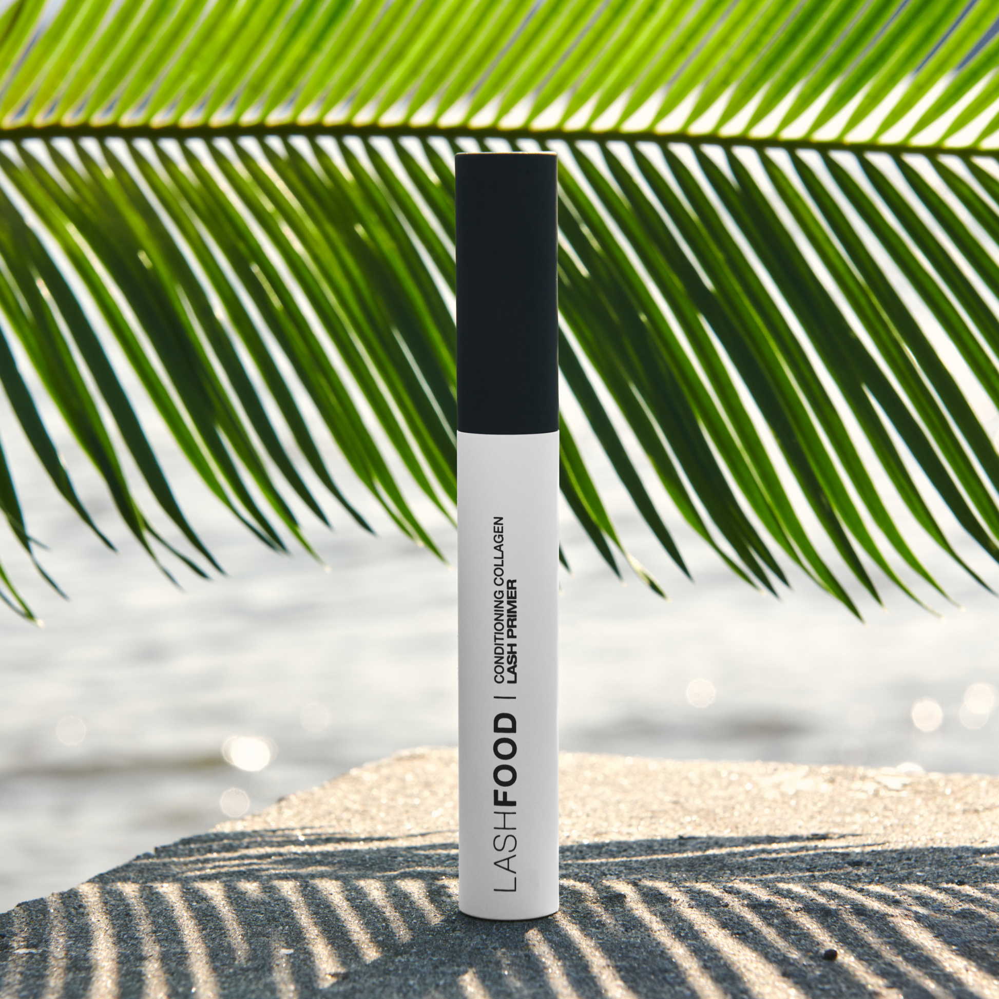 JB Cosmetics Lashfood Conditioning Collagen Lash Primer for lashes and brows in an 8ml tube, designed to enhance and nourish.
