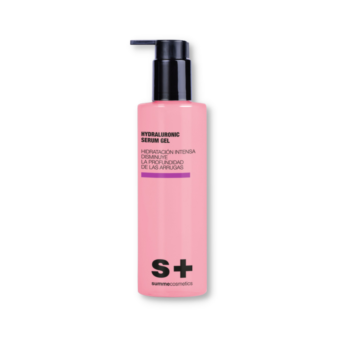 SummeCosmetics Glaciar Hydraluronic Serum Gel in a clear jar, showcasing the hydrating gel formula and brand label.
