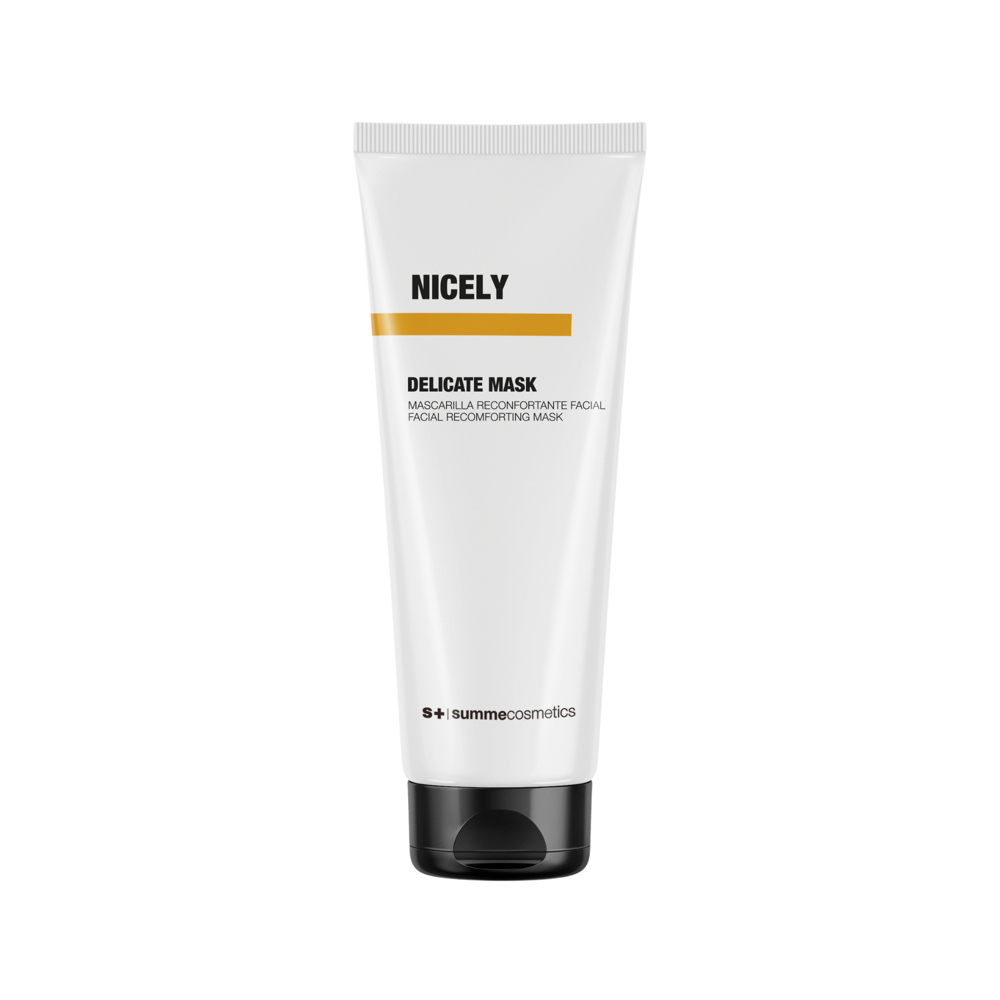 SummeCosmetics Nicely Delicate Mask in 200ml bottle, a moisturizing lotion with a gentle, delicate formula for nourishing skin.
