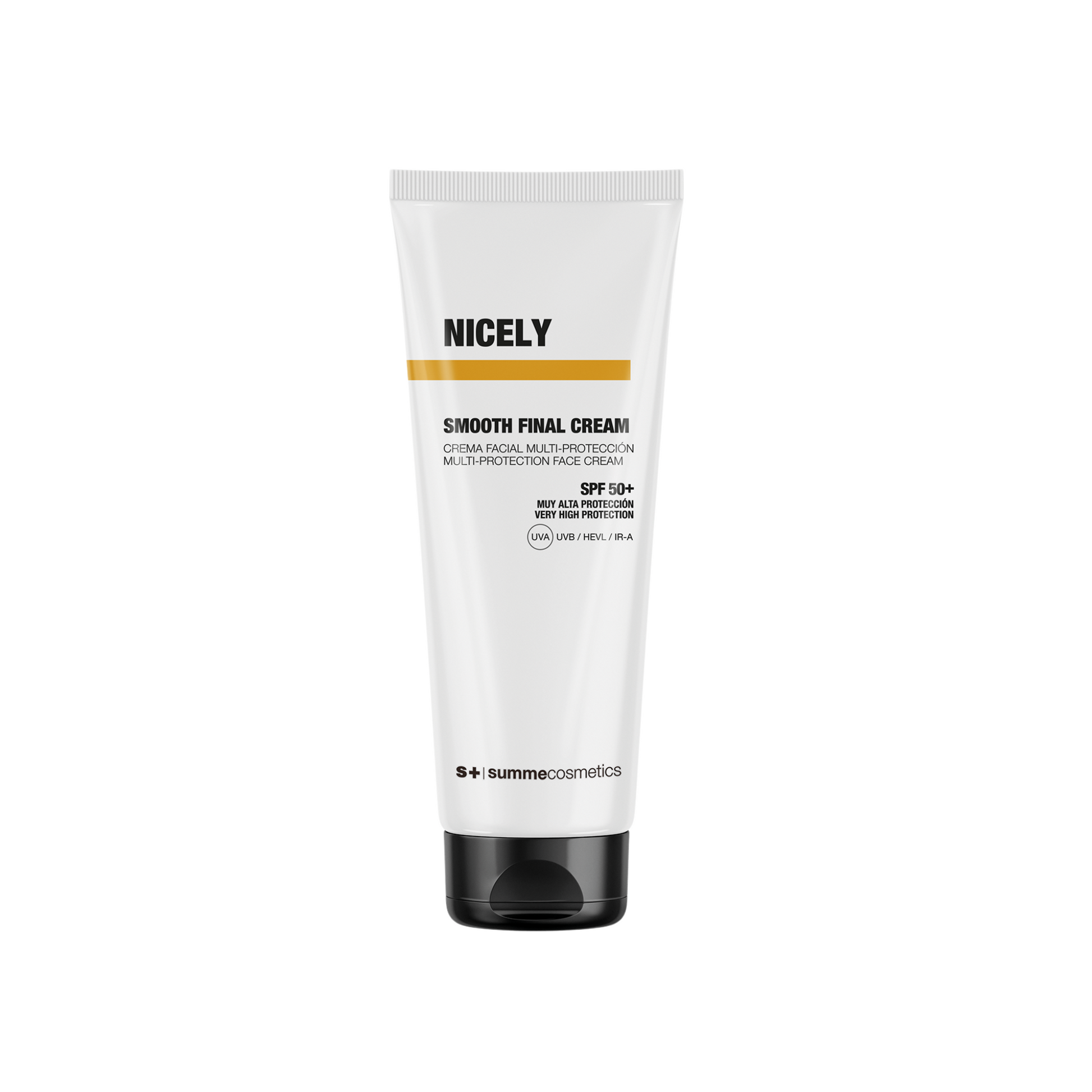 SummeCosmetics Nicely Smooth Final Cream in 100ml jar, a luxurious lotion and moisturizer for smooth, hydrated skin.