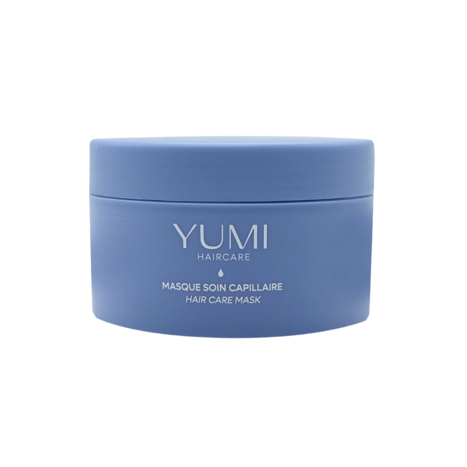 Yumi Haircare Hair Mask in a 250ml jar, nourishing hair treatment with natural ingredients for healthy, shiny hair.