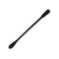 Yumi Lashes & Brows cotton swab with black tip and paper stem for precise eyelash and eyebrow grooming.