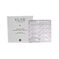 Yumi Lashes silicone pads for eyelash extensions, reusable and adhesive, used for professional lash and brow applications.
